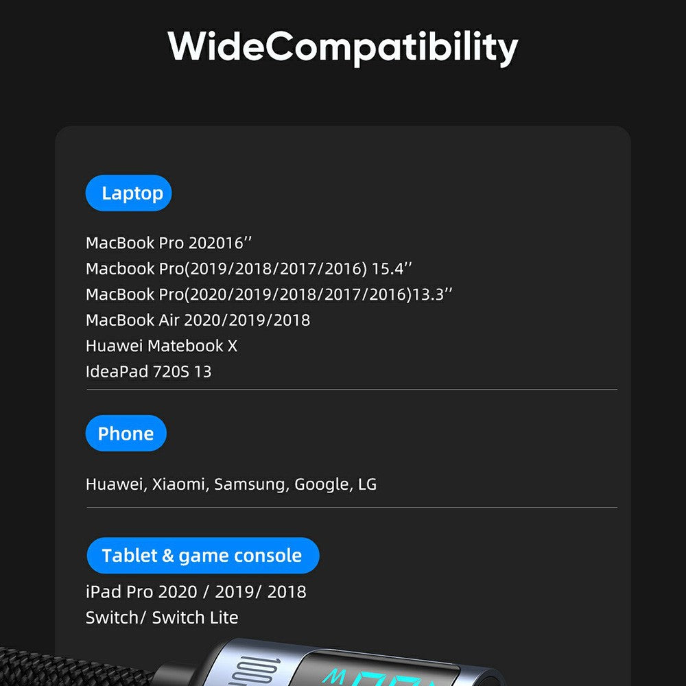 JOYROOM S-CC100A16 Prism USB-C to USB-C Cable – image 4