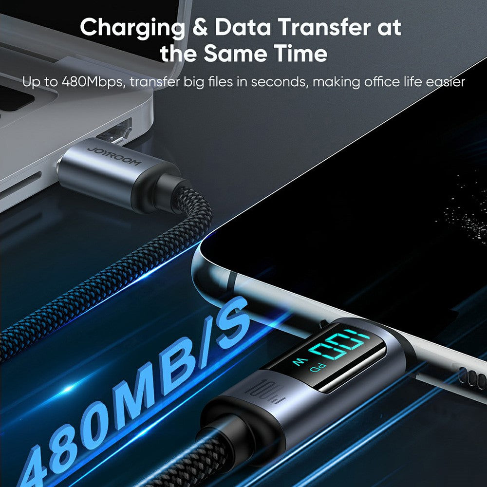 JOYROOM S-CC100A16 Prism USB-C to USB-C Cable – image 5