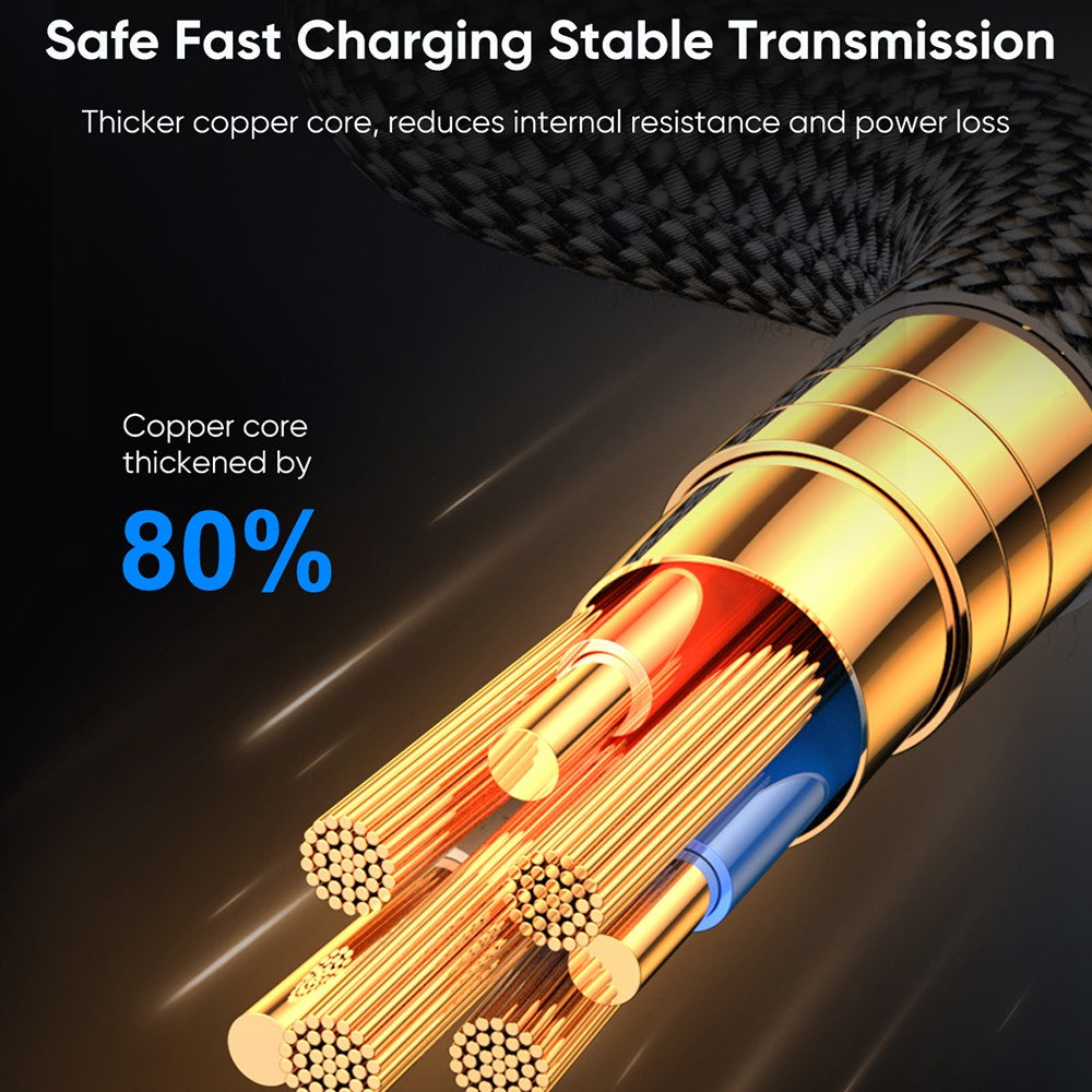 JOYROOM S-AC066A16 Prism USB-A to USB-C Cable – image 8