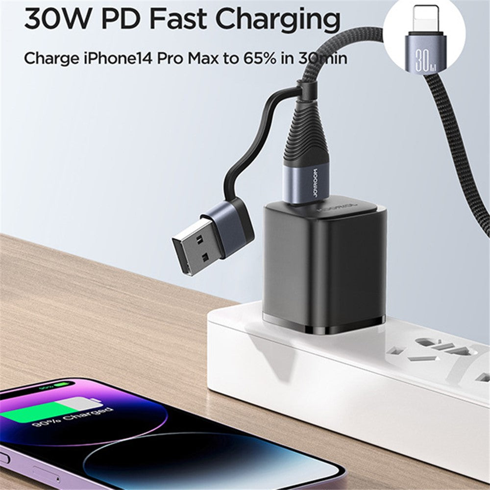 JOYROOM SA37-2T2 4-in-1 Fast Charging Cable for iPhone & USB-C – image 4