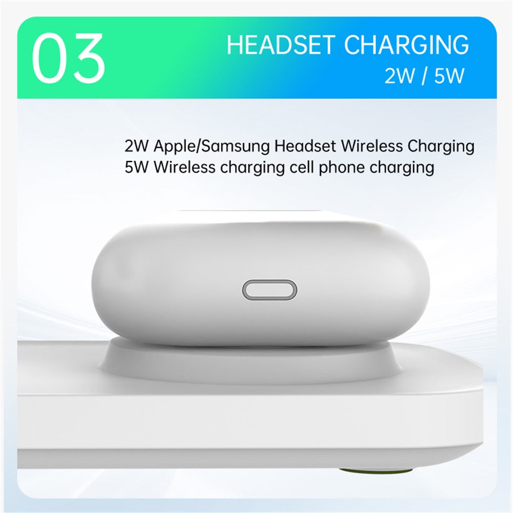 3-in-1 Qi2 Magnetic Wireless Charging Station – Phone, Earbuds & Watch