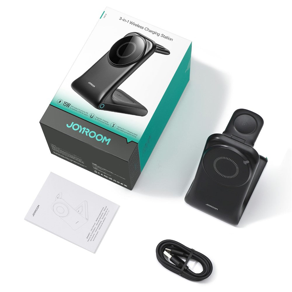 JOYROOM JR-W15 3-in-1 Magnetic Wireless Charging Stand – image 6