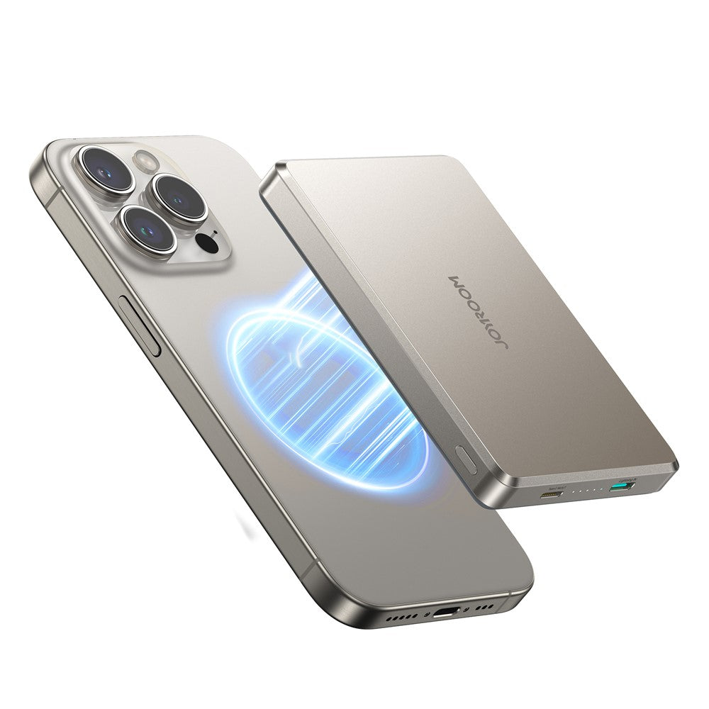 JOYROOM JR-PBM08Pro Metal Magnetic Wireless Power Bank – 10000mAh, 20W