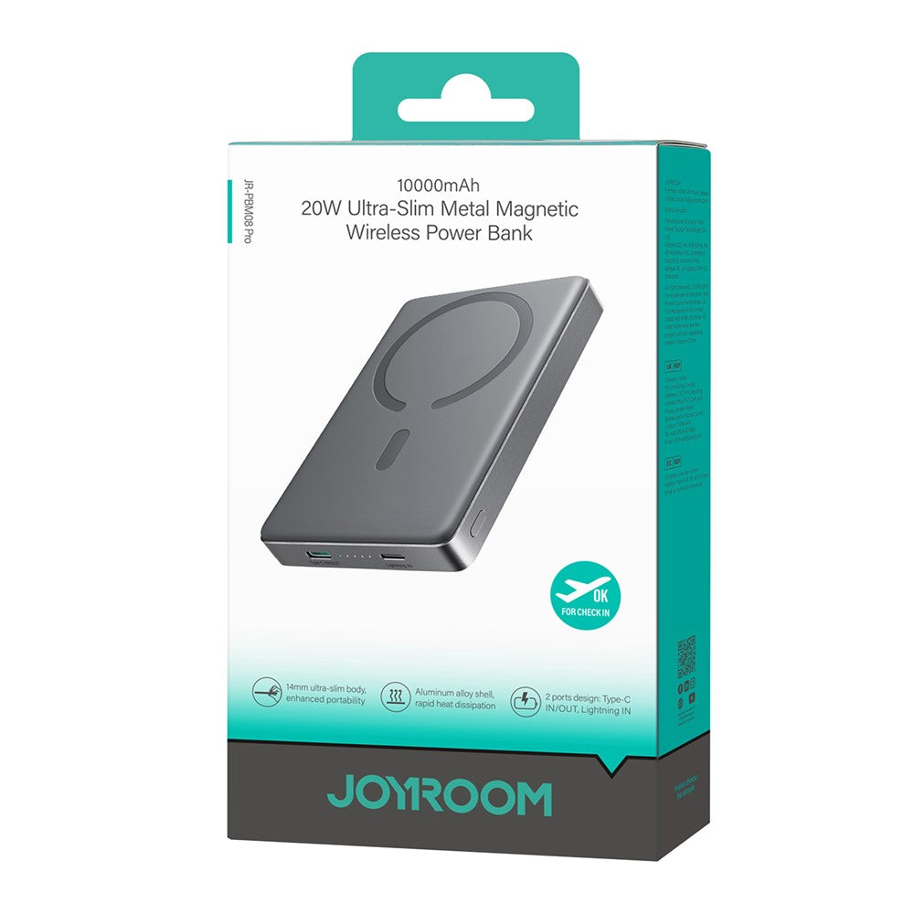 JOYROOM JR-PBM08Pro Metal Magnetic Wireless Power Bank – image 11