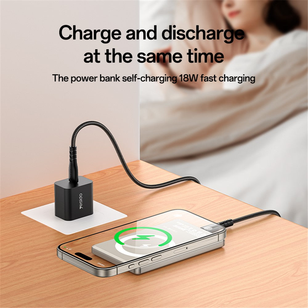 YESIDO YP66 Ultra-Thin Magnetic Wireless Power Bank – image 6