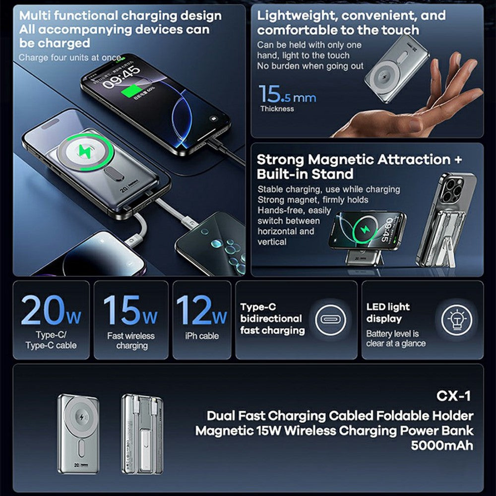 REMAX CX-1 5000mAh Power Bank – image 2