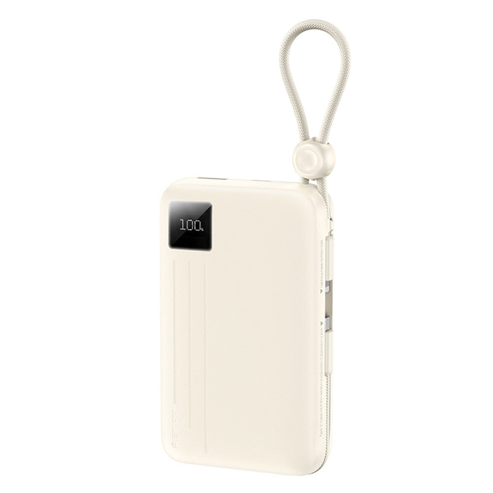 REMAX FC-15 20000mAh Power Bank – 22.5W, 2 Built-In Cables