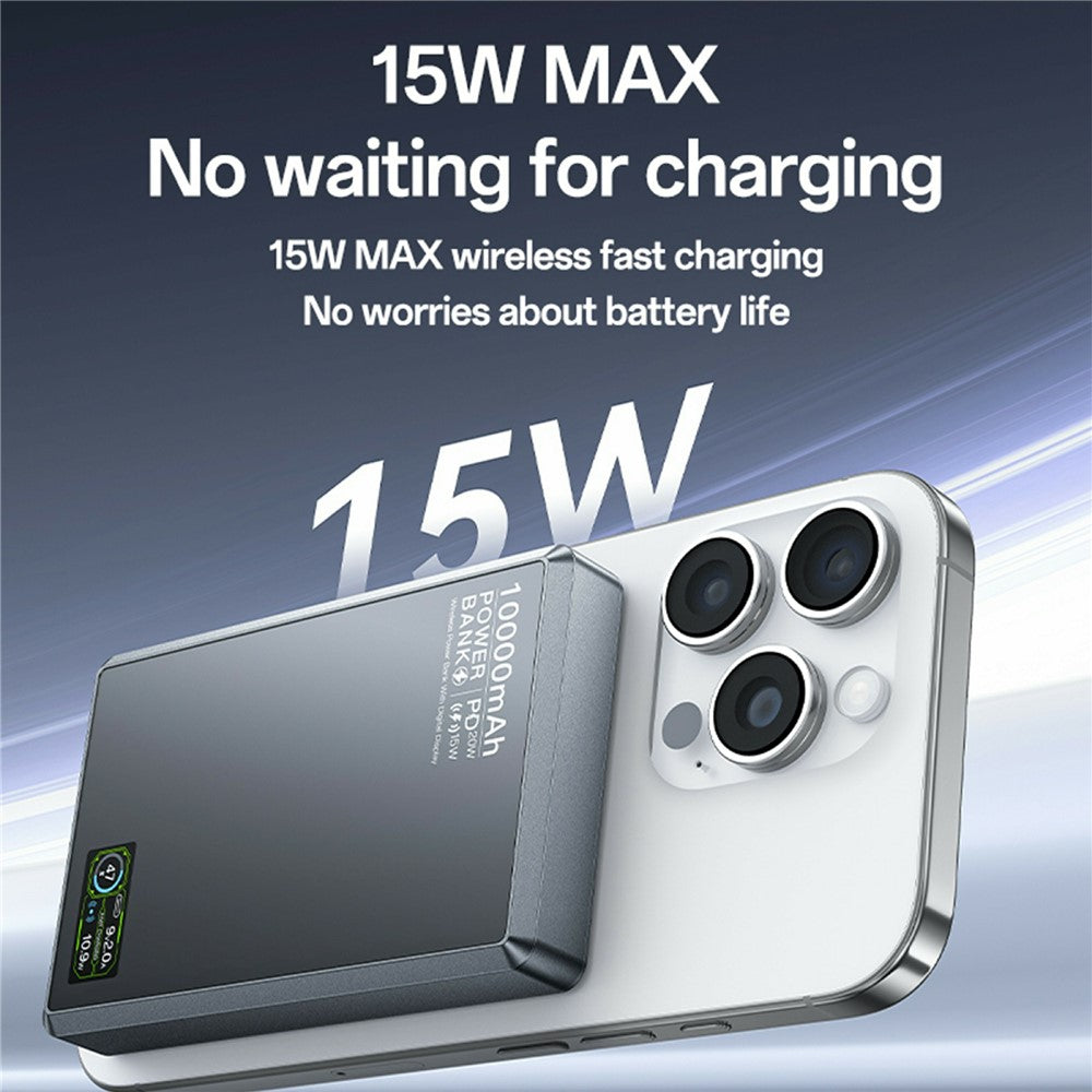 YESIDO YP91 Magnetic Wireless Power Bank – image 3