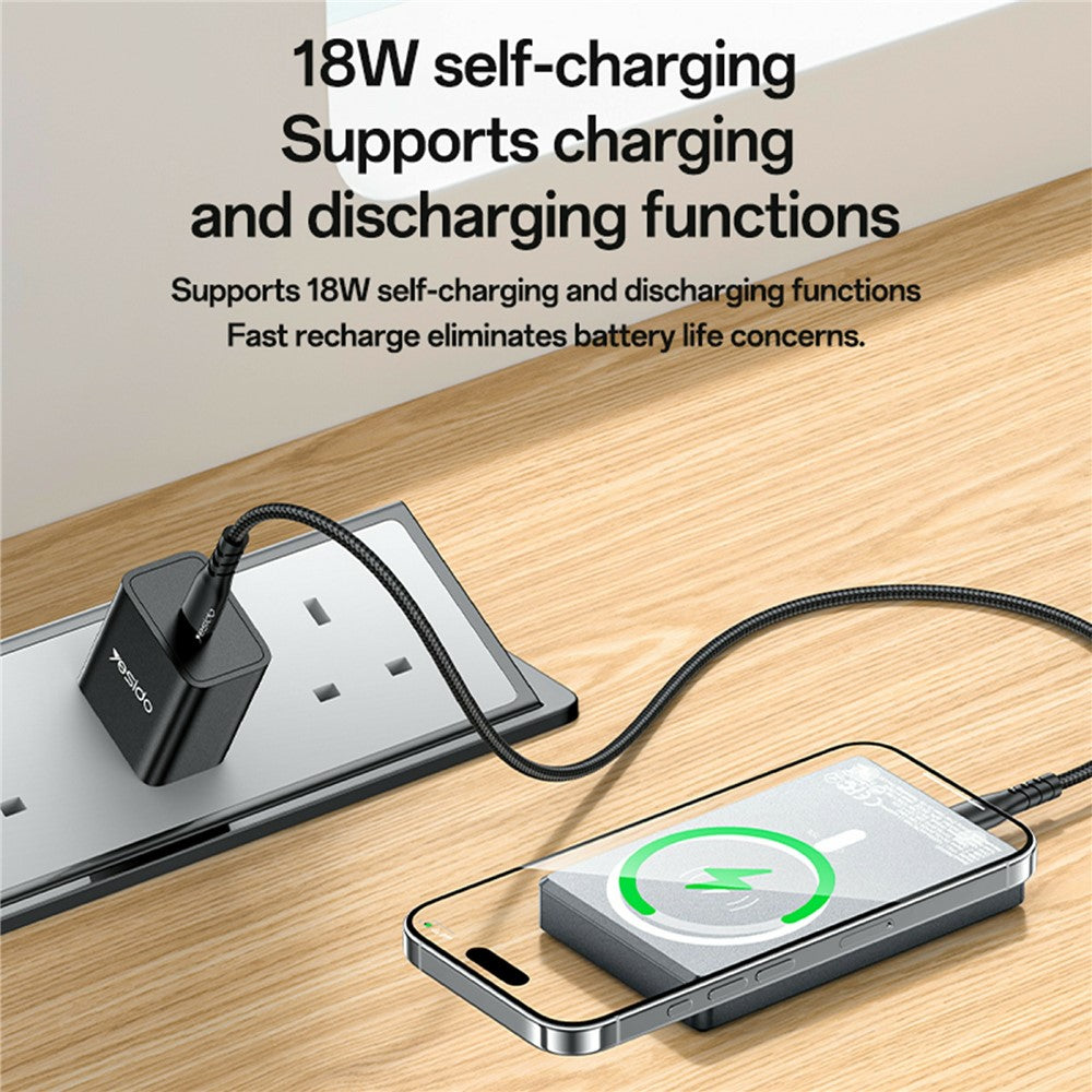 YESIDO YP91 Magnetic Wireless Power Bank – image 7