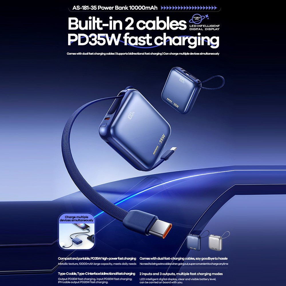 REMAX AS-181-35 10000mAh Power Bank – image 2