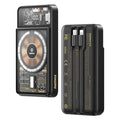 REMAX RPP-580 Magnetic Wireless Power Bank – 10000mAh, Built-In Cables