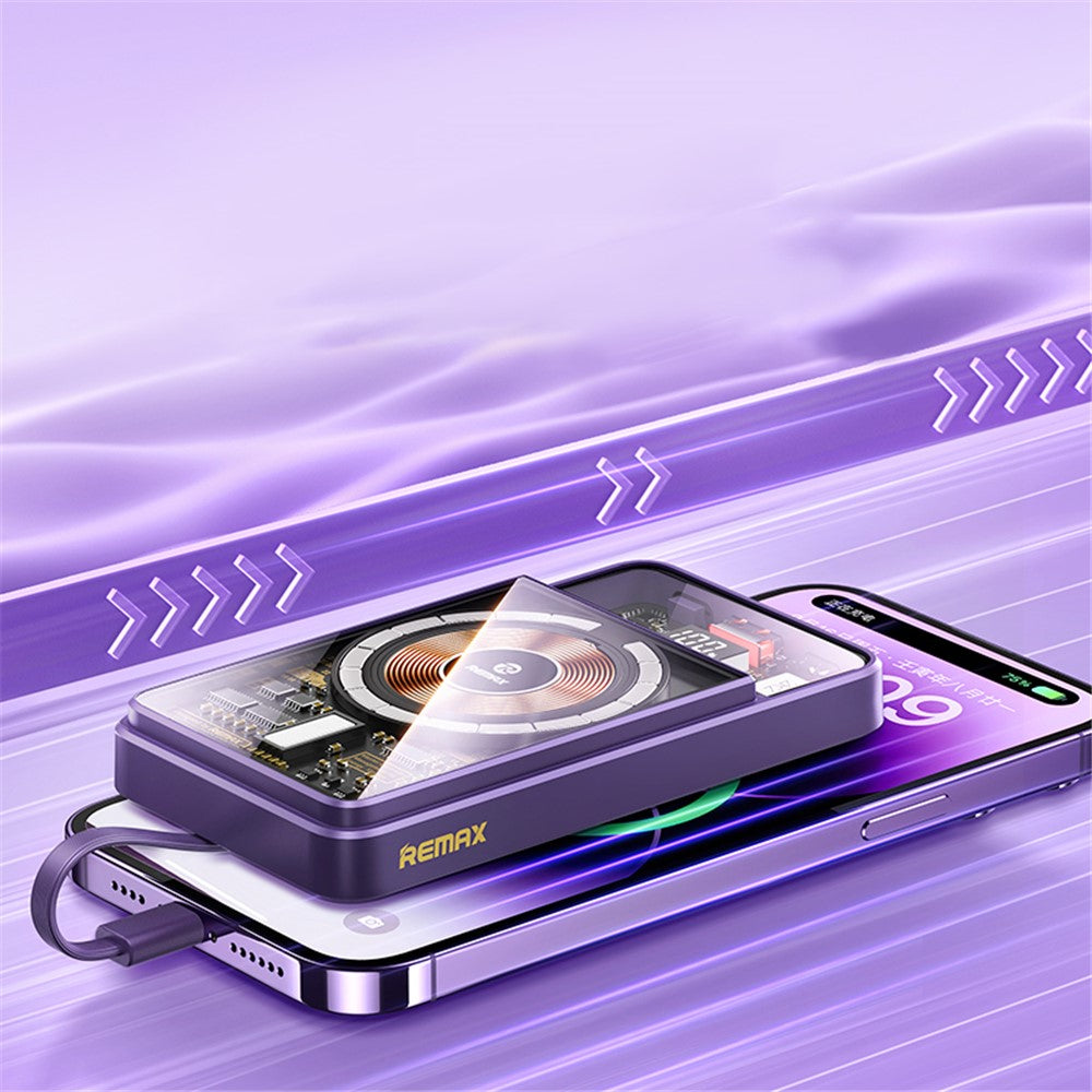 REMAX RPP-580 Magnetic Wireless Power Bank – image 4