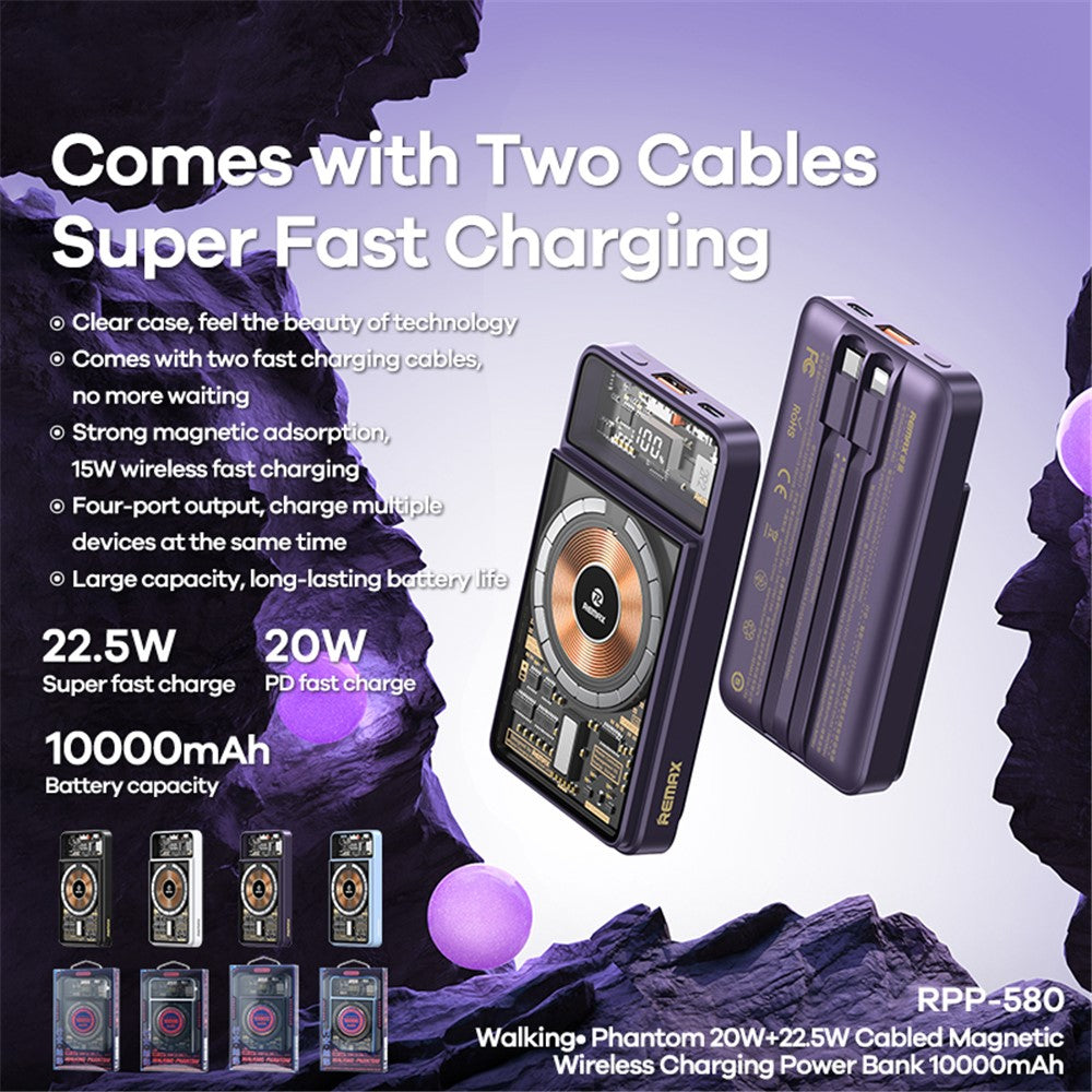 REMAX RPP-580 Magnetic Wireless Power Bank – image 6