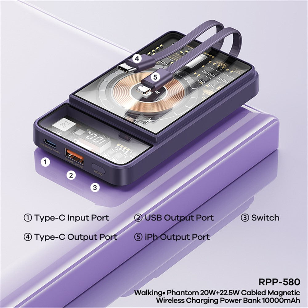 REMAX RPP-580 Magnetic Wireless Power Bank – image 7