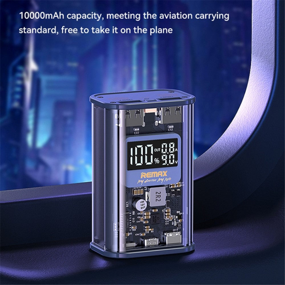 REMAX RPP-570 Transparent 10000mAh Power Bank – image 3