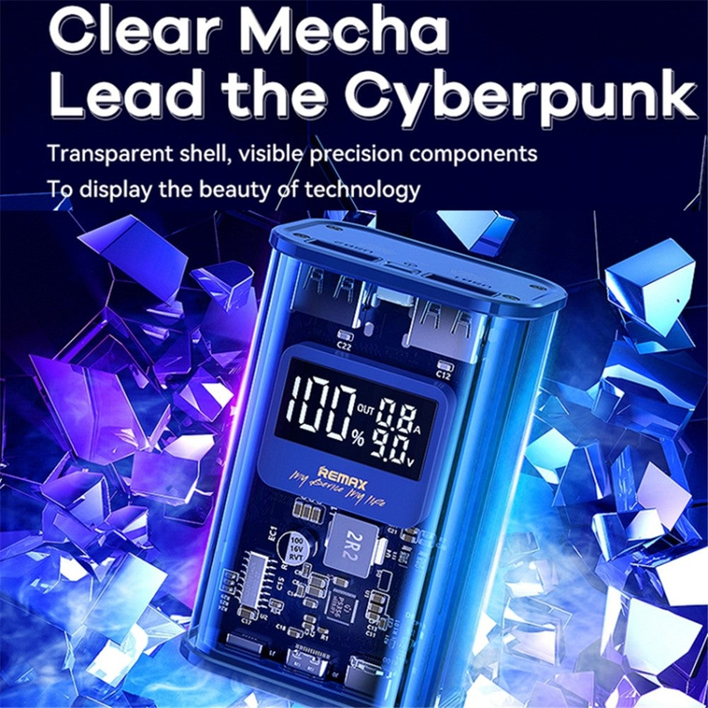 REMAX RPP-570 Transparent 10000mAh Power Bank – image 5