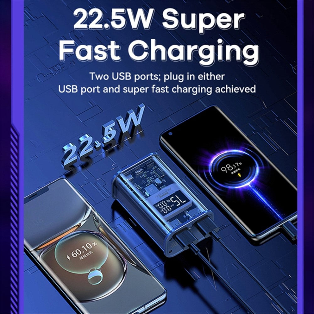 REMAX RPP-570 Transparent 10000mAh Power Bank – image 9