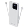 REMAX RPP-500 10000mAh Power Bank – 20W, Built-In USB-C & iPhone Cables