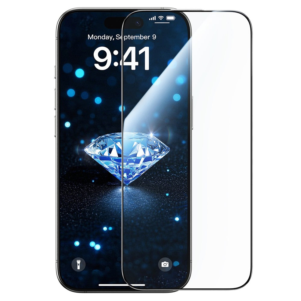 JOYROOM JR-MQS0568 Screen Protector for iPhone 17 Pro – 2.5D Clear Glass