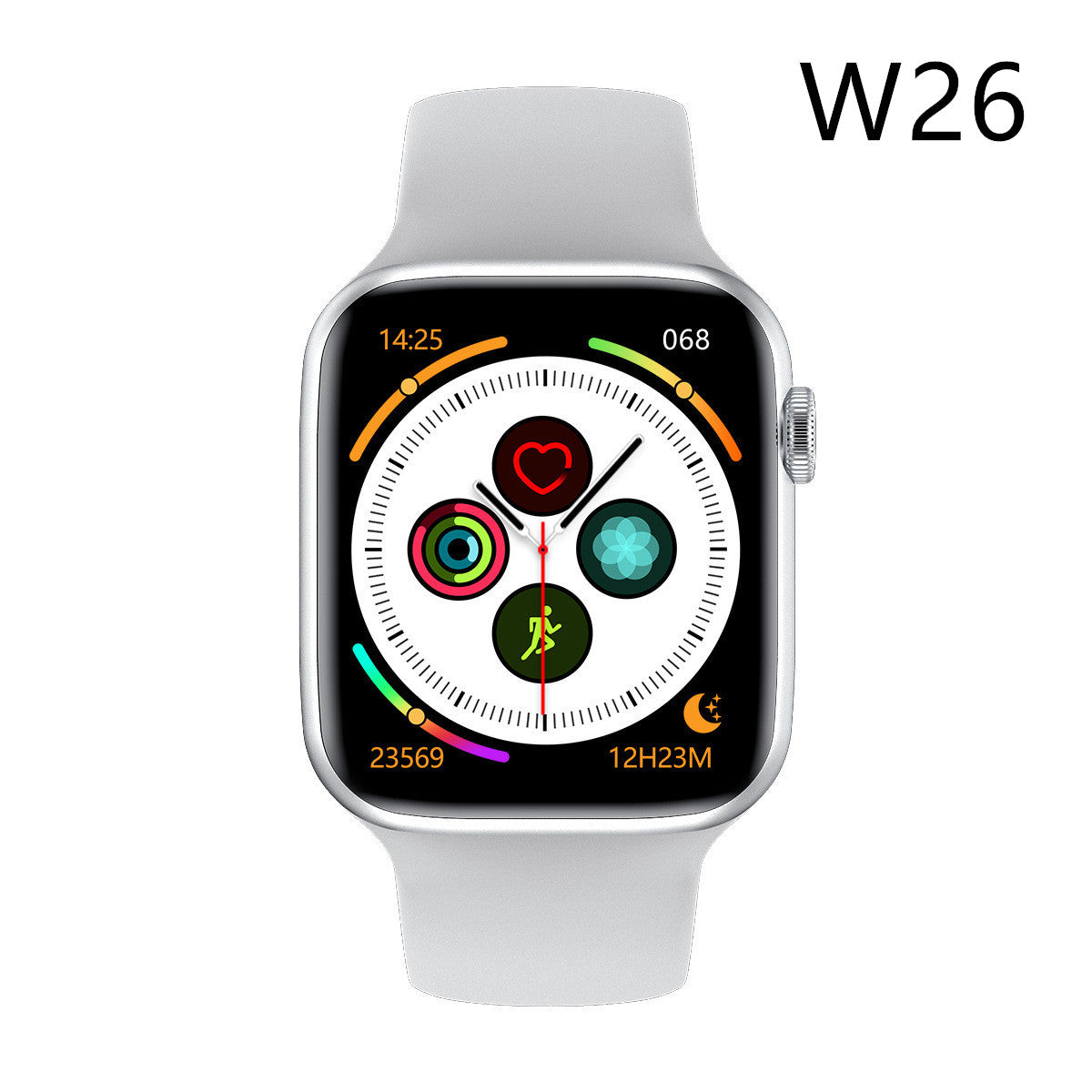 Bluetooth Calling Smart Watch – Magnetic Charging, Alloy Case (S6 W26) – image 7