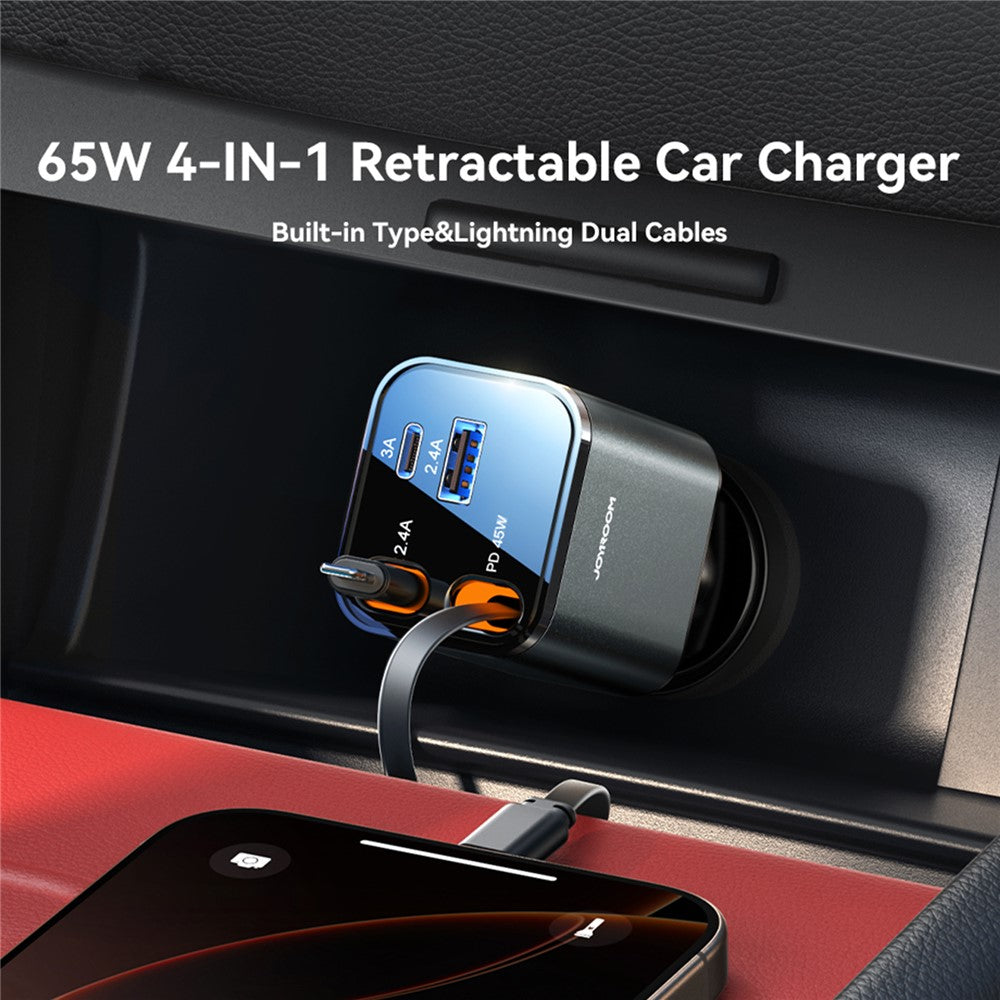JOYROOM CCL05 4-in-1 Car Charger – image 2
