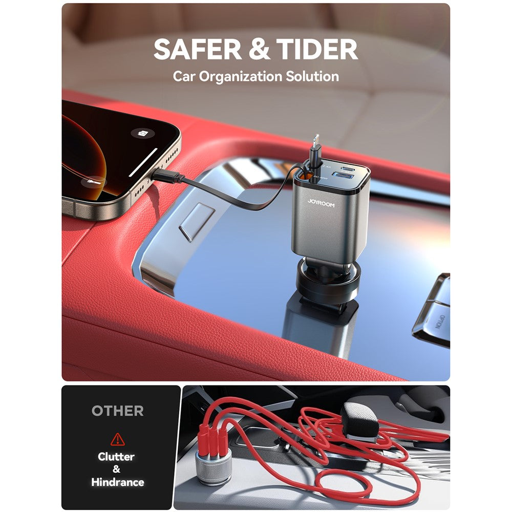 JOYROOM CCL05 4-in-1 Car Charger – image 7
