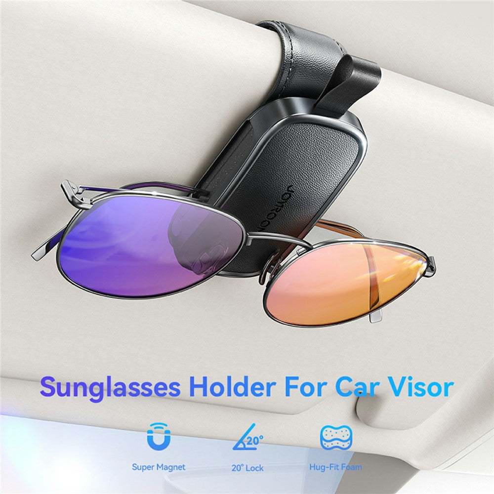 JOYROOM JR-ZS511 Magnetic Car Visor Sunglasses Holder – image 2