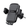 USAMS ZJ085 Air Vent Car Phone Holder – One-Touch Release, Alloy Hook