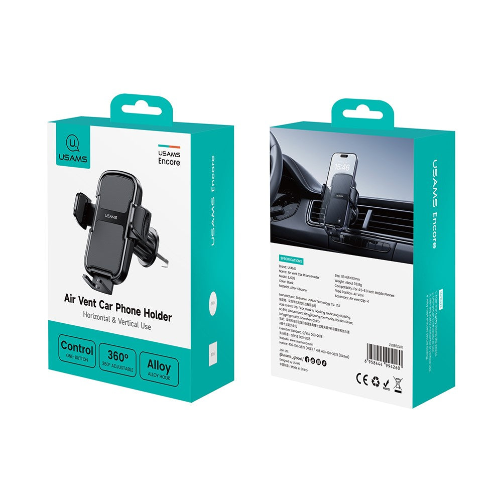USAMS ZJ085 Air Vent Car Phone Holder – image 16