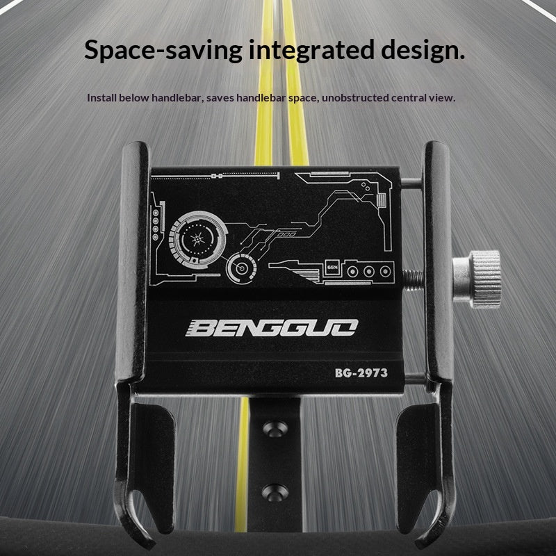 BENGGUO BG-2973 Aluminium Road Bike Phone Holder – image 3