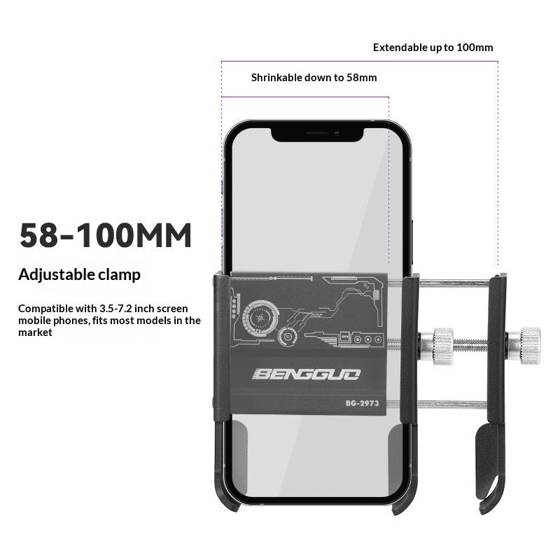BENGGUO BG-2973 Aluminium Road Bike Phone Holder – image 5