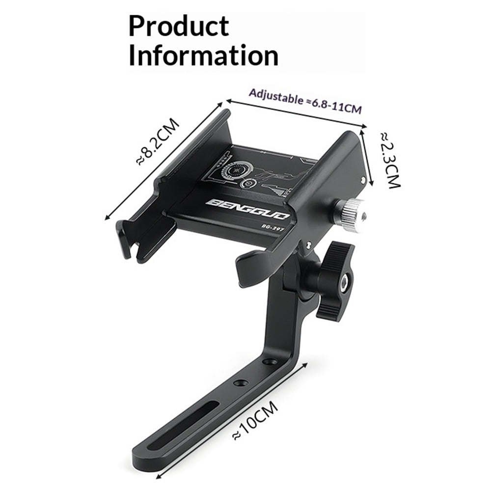 BENGGUO BG-2973 Aluminium Road Bike Phone Holder – image 8