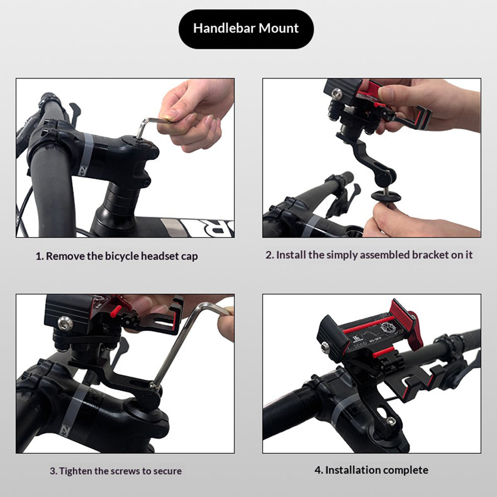 BENGGUO Aluminum Alloy Bike Phone Mount – image 12