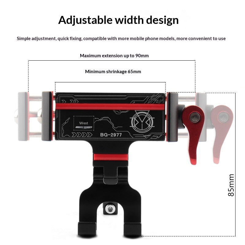 BENGGUO Aluminum Alloy Bike Phone Mount – image 13
