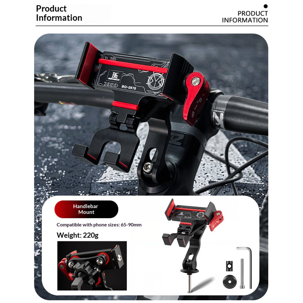 BENGGUO Aluminum Alloy Bike Phone Mount – image 14