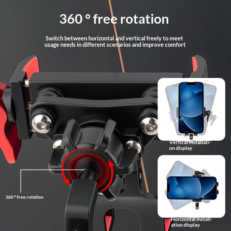 BENGGUO Aluminum Alloy Bike Phone Mount – image 5