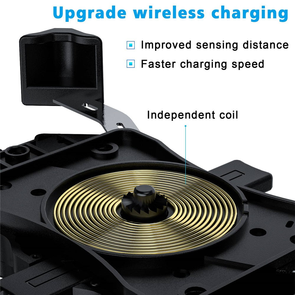 Wireless & USB Fast Charging Motorcycle Phone Mount – image 12