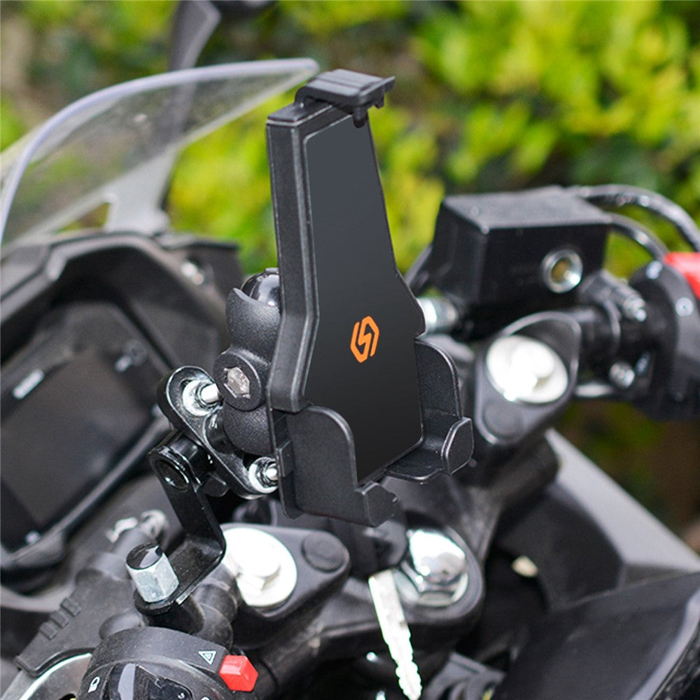 Motorcycle Rearview Mirror & Handlebar Phone Mount – image 10