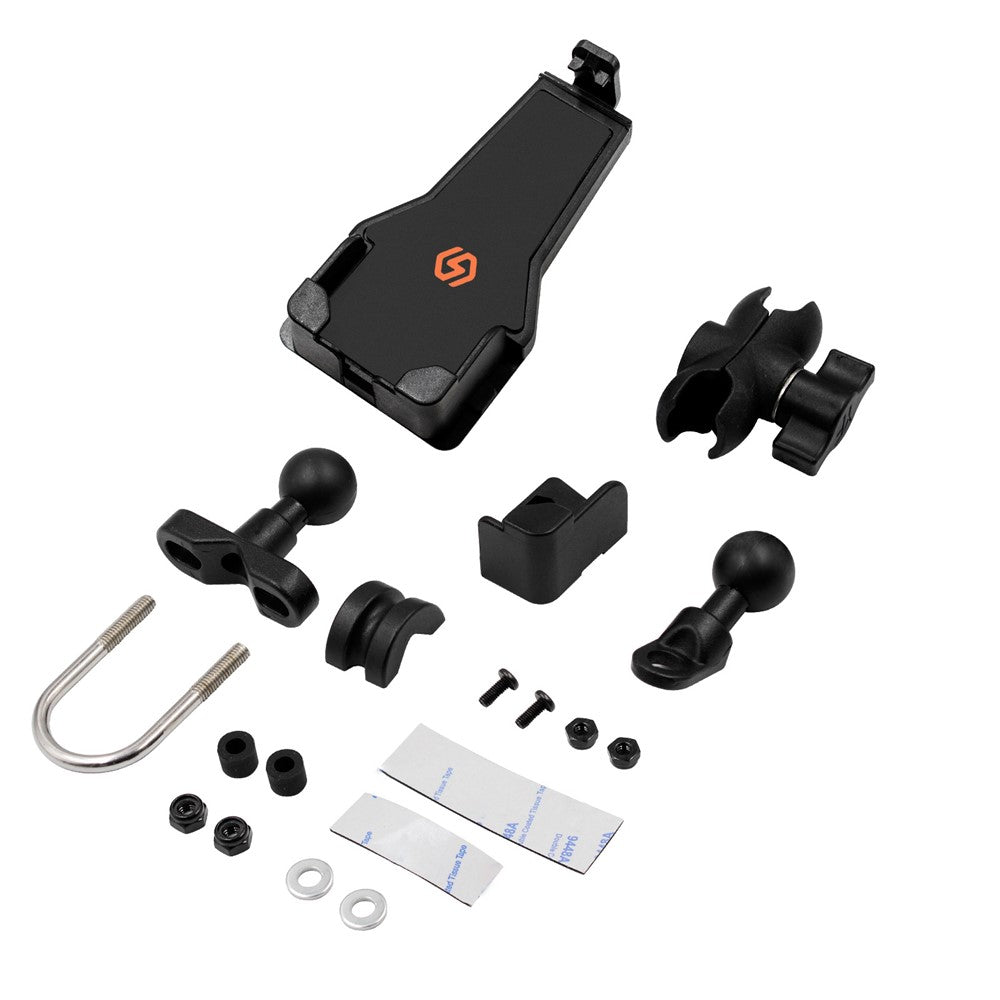 Motorcycle Rearview Mirror & Handlebar Phone Mount – image 11