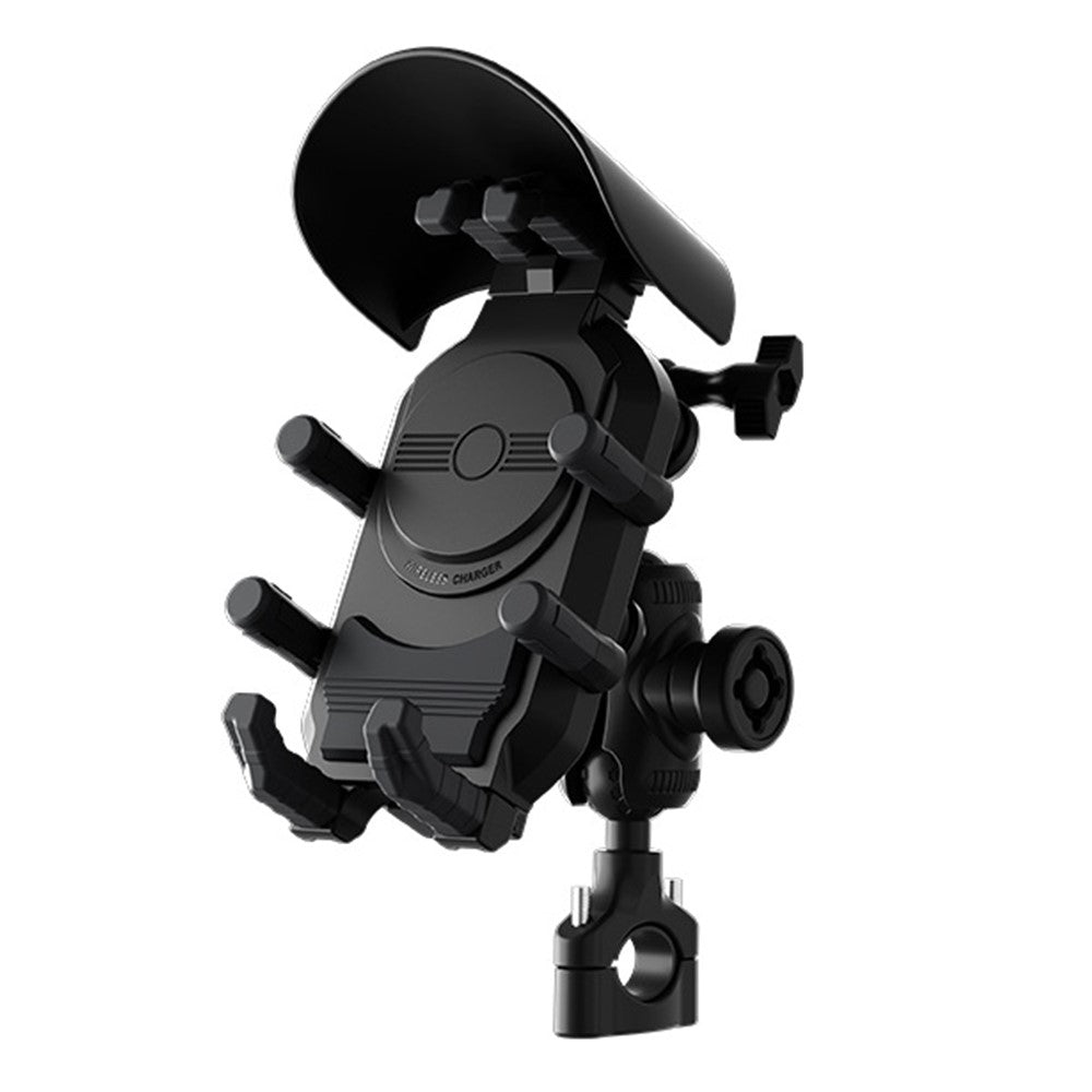 WUPP Anti-Shock Motorcycle Phone Mount – Handlebar Stand