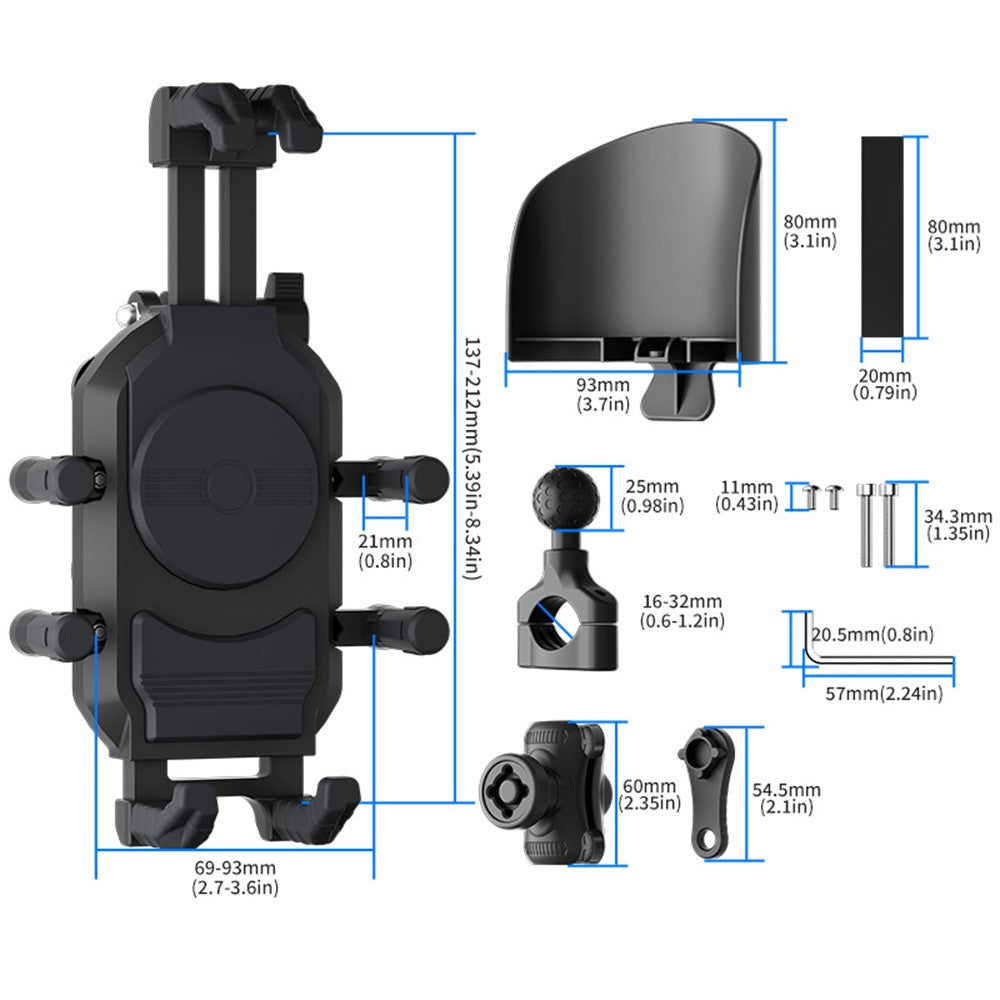 WUPP Anti-Shock Motorcycle Phone Mount – image 14