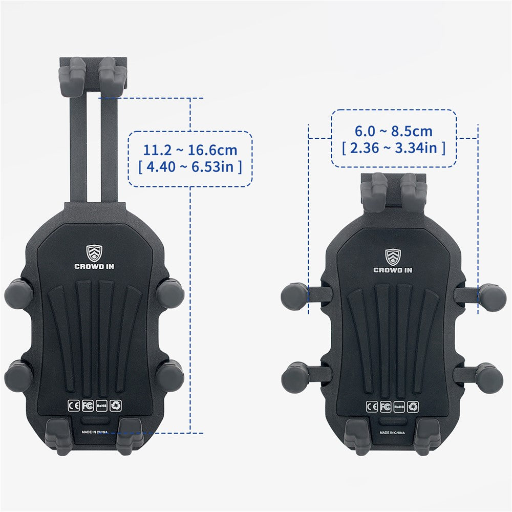WUPP Anti-Shake Aluminum Alloy Handlebar Phone Mount – image 7