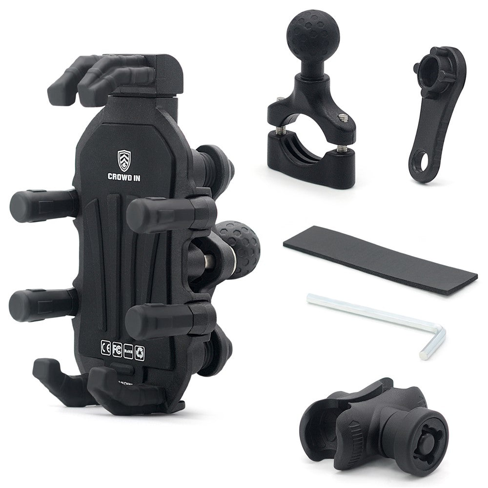 WUPP Anti-Theft Handlebar Phone Mount – Bicycle & Scooter Holder
