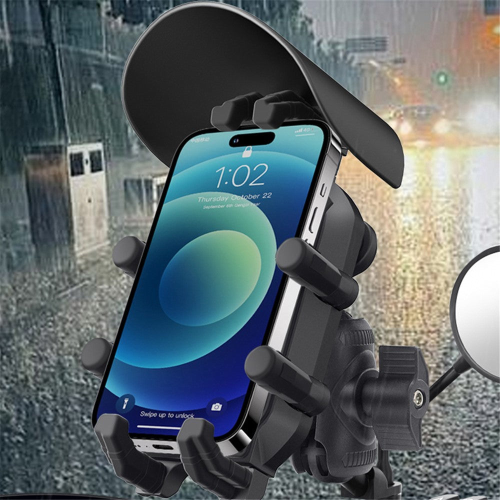 WUPP CNC Aluminum Alloy Rearview Mirror Phone Mount – image 8