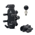 WUPP Anti-Shock Aluminum Alloy Motorcycle Phone Mount – M10 Ball Head Holder