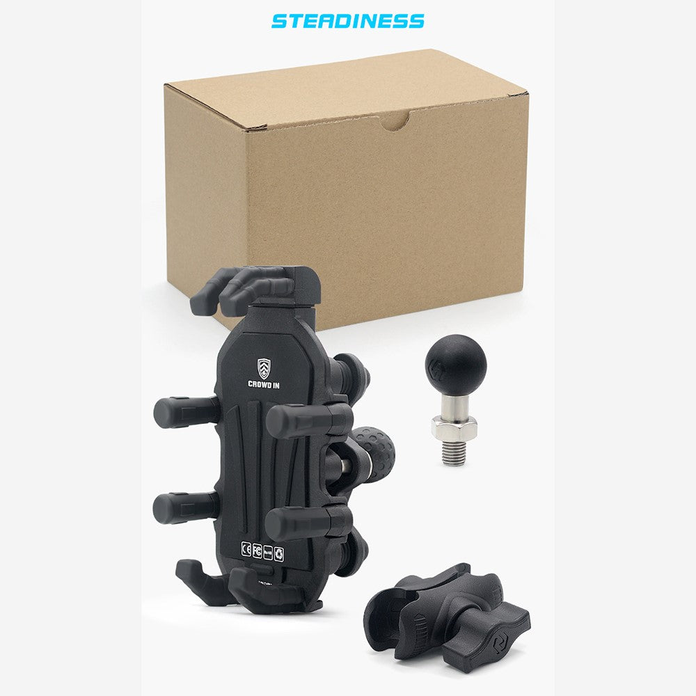 WUPP Anti-Shock Aluminum Alloy Motorcycle Phone Mount – image 11
