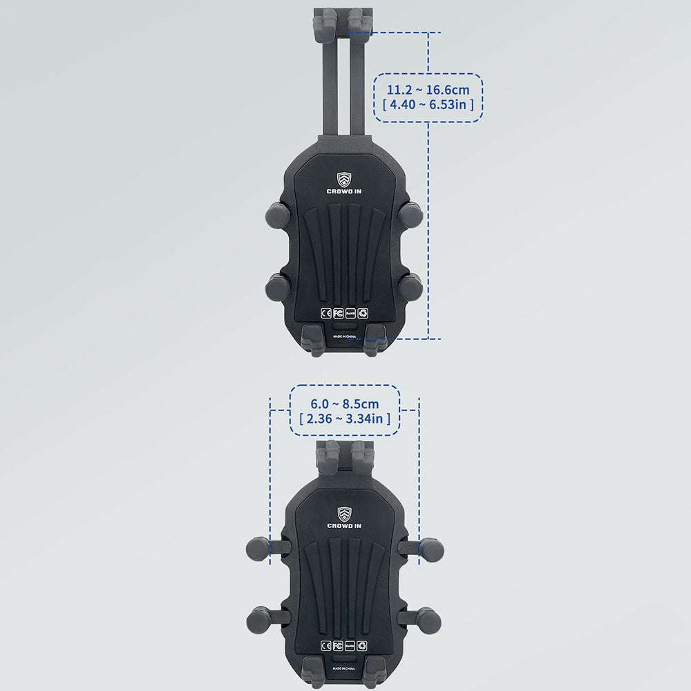 WUPP Anti-Shock Aluminum Alloy Motorcycle Phone Mount – image 4