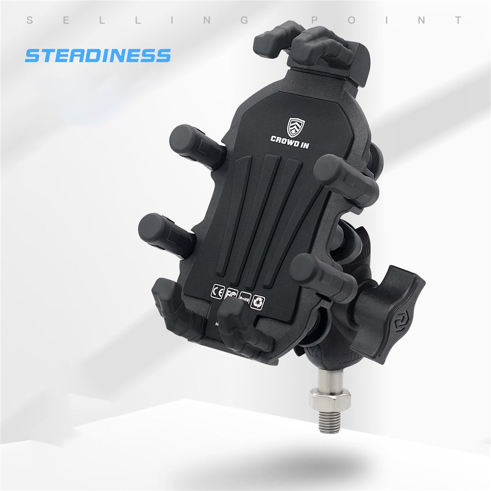 WUPP Anti-Shock Aluminum Alloy Motorcycle Phone Mount – image 5