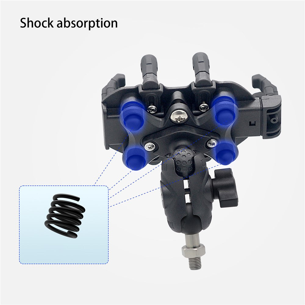 WUPP Anti-Shock Aluminum Alloy Motorcycle Phone Mount – image 6
