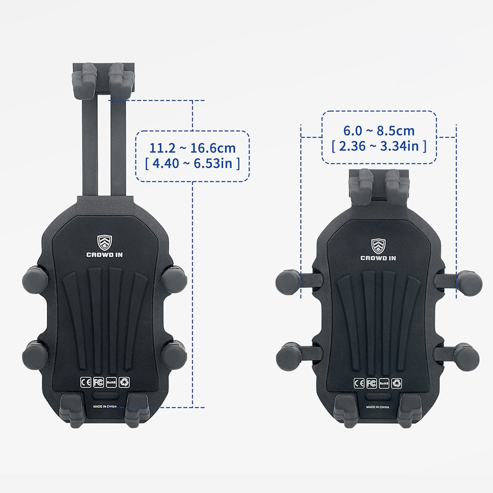 WUPP Anti-Shock Aluminum Alloy Motorcycle Phone Mount – image 7